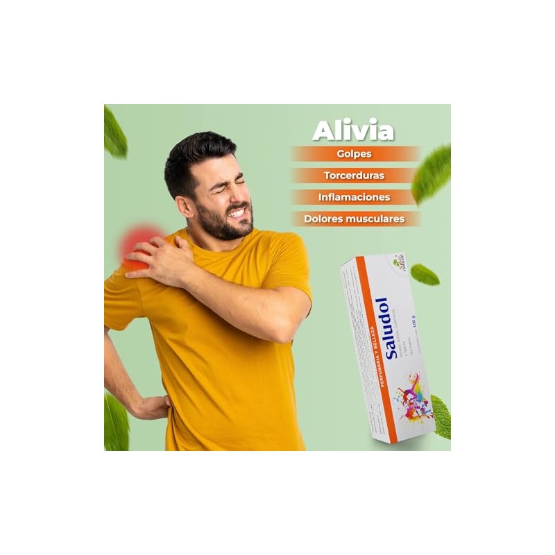 Salud Natural Gel Saludol 100 g – Cuidado Tópico con