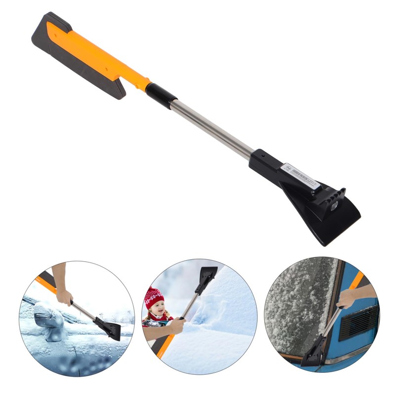 CHILDWEET Winter Kit Car Snow Brush Ice Scraper Removal Accessories