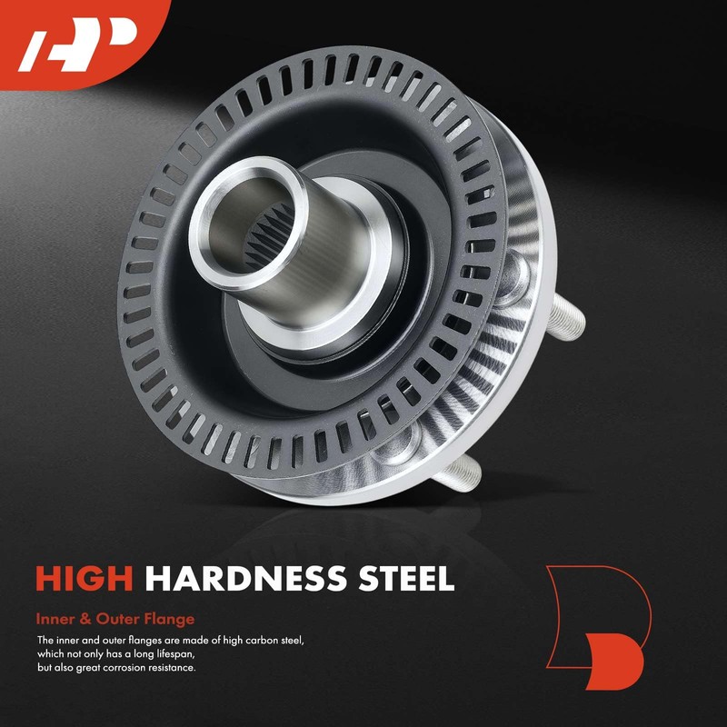 A-Premium Front Wheel Bearing and Hub Assembly with 6-Lug Compatible