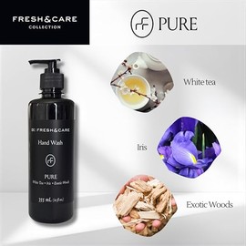FRESH & CARE COLLECTION | Kit de Amenidades Hoteleras –White Tea & Iris – Set de Jabón y Crema para Hoteles, Airbnb y Spa. 355ml