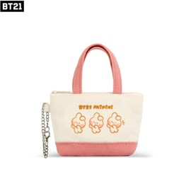 BT21 Minini Canvas Mini Pouch 1ea, Type:MANG