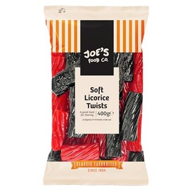 Joe's Food Co. Soft Licorice Twists 400G