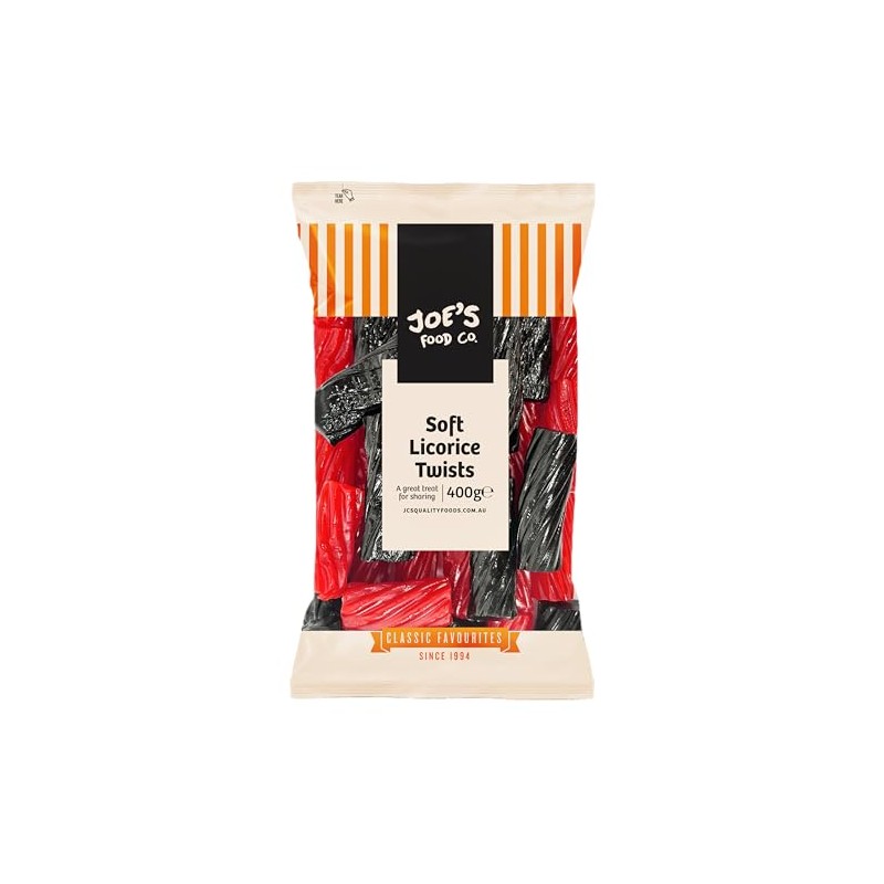Joe's Food Co. Soft Licorice Twists 400G