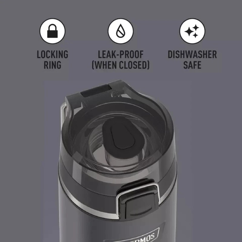 THERMOS ICON SERIES Stainless Steel Water Bottle with Spout -