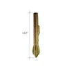 1 - Square Hole Replacement Carbide Auger Tooth w/Hardware -