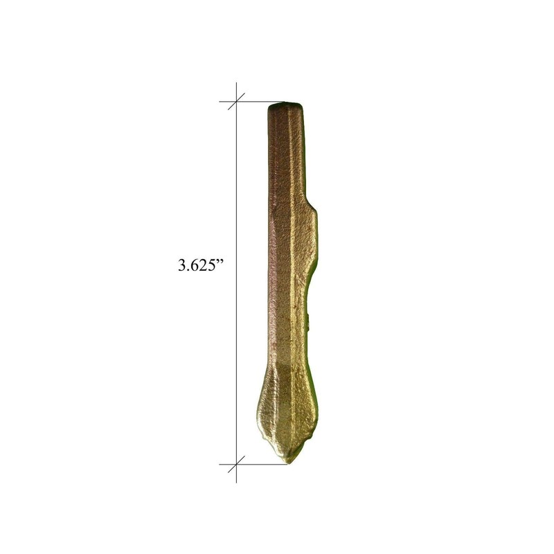1 - Square Hole Replacement Carbide Auger Tooth w/Hardware -