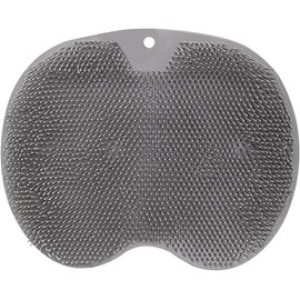 Shower Foot Scrubber,Back Scrubber for Shower for Foot Care Improve Foot Circulation (Gray)