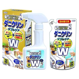 Daniculin W Care Main Unit, 8.5 fl oz (250 ml) + Refill, 8.1 fl oz (230 ml), Dust Mite Resistant, Approx. 1 Month + House Dust Control + Deodorizing Disinfection