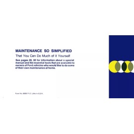 1971 Ford Pinto Owner's Manual (includes Operating Features Supplement) - COLOR