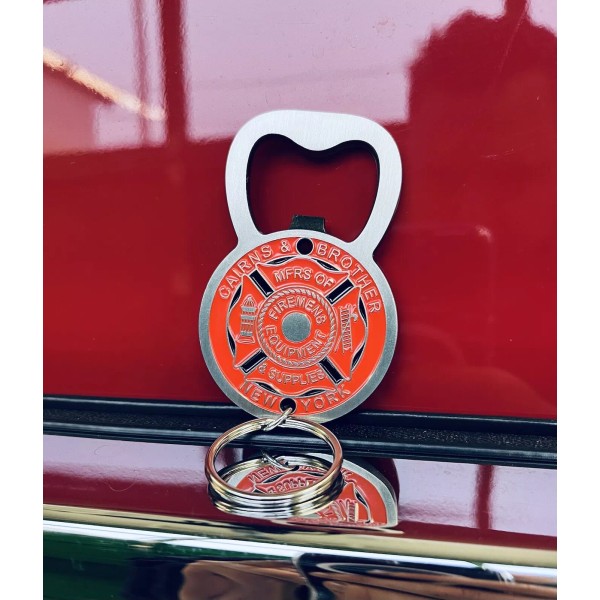 Cairns & Brother Logo Bottle Opener Keychain - Engraved and