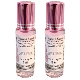 Smell Like Delina Pour Femme W Roll On Oil 12ml (Pack of 2)