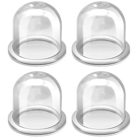 LEFITPA 4 Pack Replacement Primer Bulb Pump for Zama C1U C1Q/M for Echo ES-210 GT-2000 GT-200i GT-200R GT-201 HC-2000 HCR-1500 PB-200 PB-230LN PE-2000 PE-201 PPT-230 SHC-1700 SHR-210 SRM-210 Models