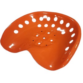 4th Gen Metal Tractor Seat (Orange) Made in USA