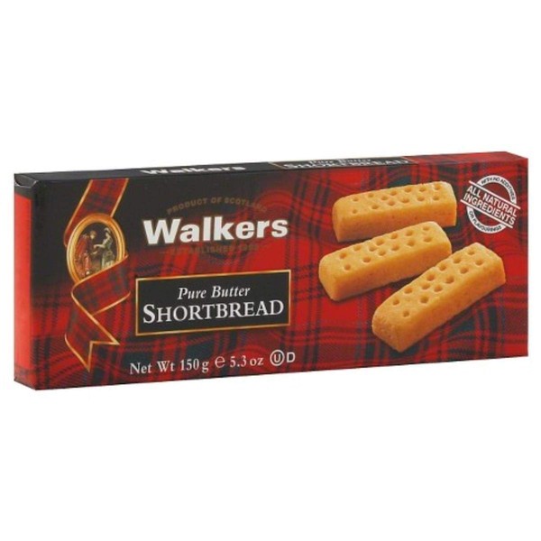 Walkers Shortbread Stem Ginger Cookies, 5.3 Ounce - 12 per case.12