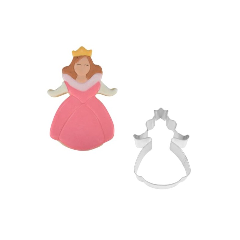 R&M Princess 4.75" Tinplated Cookie Cutter