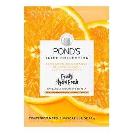 Pond’s Fruity Hydra Fresh Mascarilla Hidratante de Naranja 26 g