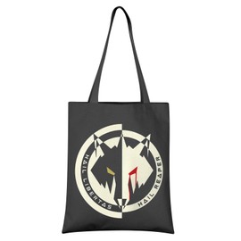 Fantasy book Inspired Gift Wolf Themed Reusable Grocery Shopping Bag (Hail tote CA)