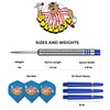 Bullseye 80% Tungsten Steel Tip Darts Set (D1165)
