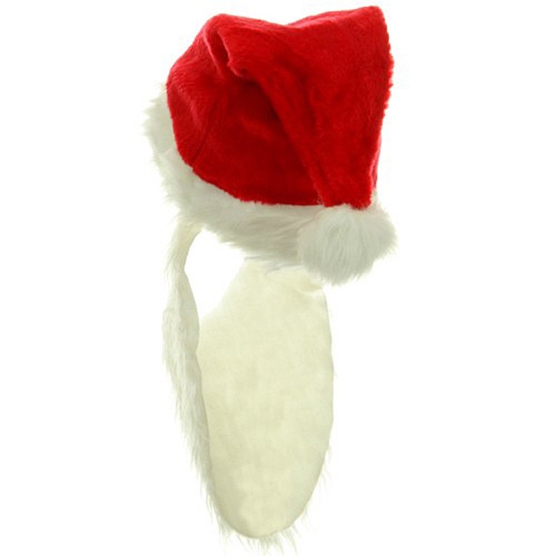 Plush Santa Hat - Beard