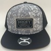 Hooey Mercantile Texas Doc Gray With BlacK Mesh SnapBack Trucker