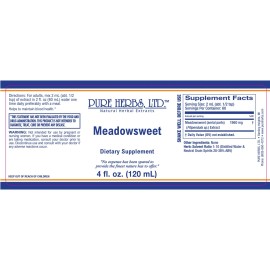 Pure Herbs: Meadowsweet (Queen of the Meadow) - 4 oz.