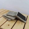NKlaus Alabaster Plate 8.5 x 8.5 cm for Smoking and