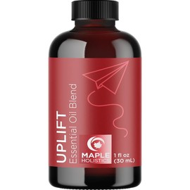 Maple Holistics Uplift Essential Oil Blend for Home and Diffuser Aromatherapy Solution - Volume: 2 Fl Oz