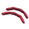 2PCs Car Steering Wheel Cover Segmented Protector Anti Skid Replacement
