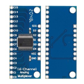 ACEIRMC CD74HC4067 16チャンネル アナログデジタルマルチプレクサー ブレークアウトボードモジュール Arduino 2V-6V マイクロコントローラー用 16デバイス RXライン 10個