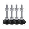 Schwaderer Machine Feet, Leveling Feet, Levelling Feet, Joint Feet, Height-Adjustable