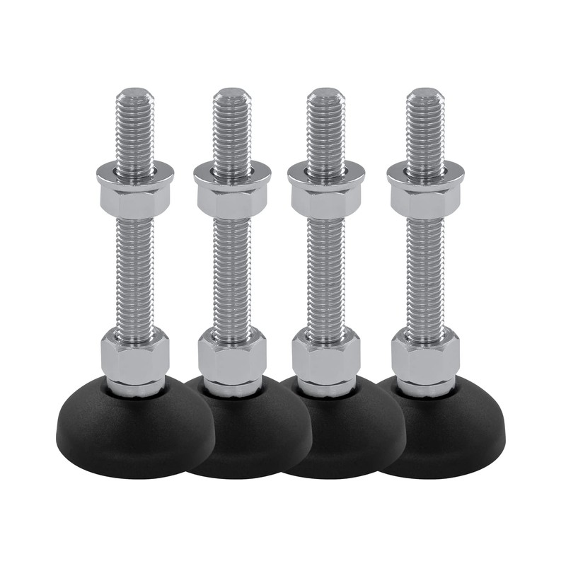 Schwaderer Machine Feet, Leveling Feet, Levelling Feet, Joint Feet, Height-Adjustable