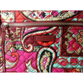 Vera Bradley's ICONIC LARGE TRAVEL DUFFEL BAG in REGAL PAISLEY Pattern NWT