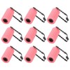 12 Piezas Bigudí de Espuma Rosa para Rizar Cabello sin