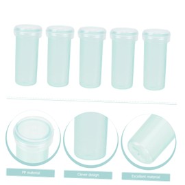 Sosoport 200pcs Floral Water Tube Plant Nutrition Tube Pp Material Fresh Flower Preservation for Roses Carnations Gerberas