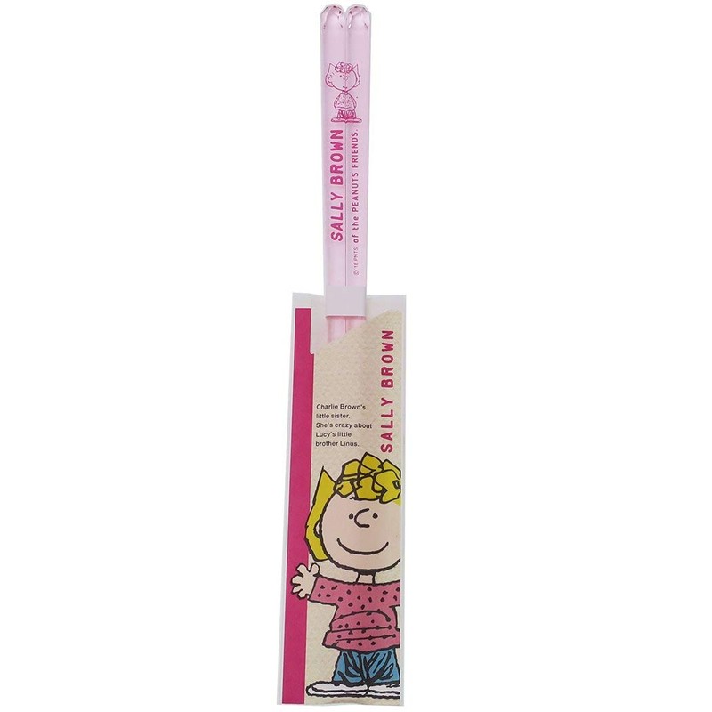 Peanuts 491505 Sally Clear Chopsticks Light Pink