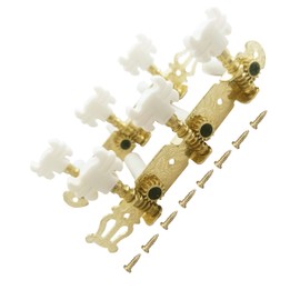 AYUBOUSA Classical Guitar String Machine Heads Tuning Pegs Keys Tuners Set, Butterfly Button 3L 3R
