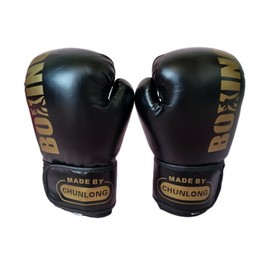 Ribosen A8 Adult Boxing & Combat Sports Gloves Sanda Black + 6oz For Children 3ea