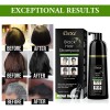 Shampoo Tinte Cubre Canas Dexe 400 Color Negro