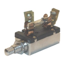 Reliable Aftermarket Parts 8N11654B Fused Light Switch, Push Button, Lever Actuator, Manual Operation, Black