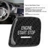 Engine Push to Start Button Cover Carbon Fiber Start Switch