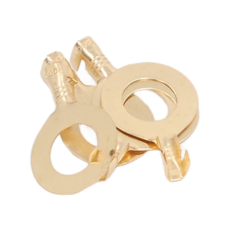 540Pcs Gold Brass Ring Terminal M3 M4 M5 M6 M8