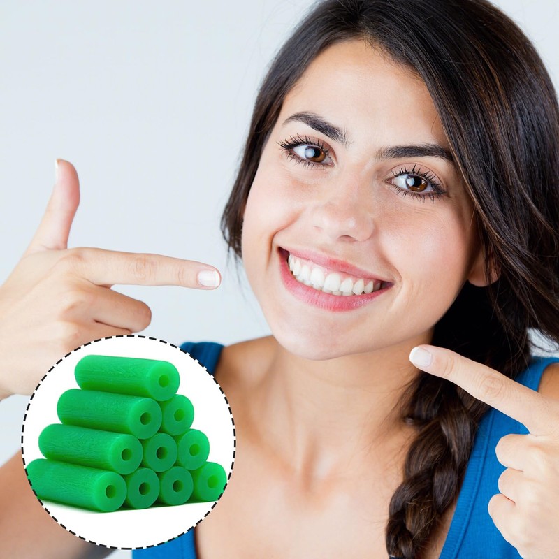 10 Pcs Aligner Chewies for Braces, Mint Flavor, Teeth Alignment