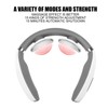 Smart Neck Massager Intelligent Electric Pulse Vertebra Cervical Massager RelaxerWhite