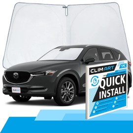 CLIM ART Magnetic Car Window Sunshade for Mazda CX-5 2017-2025, Side Glass Covers Screen, Block Sun Rays Curtains, Window Shield Sun Shade for Baby in Cars, Camping Accessories - MS0178
