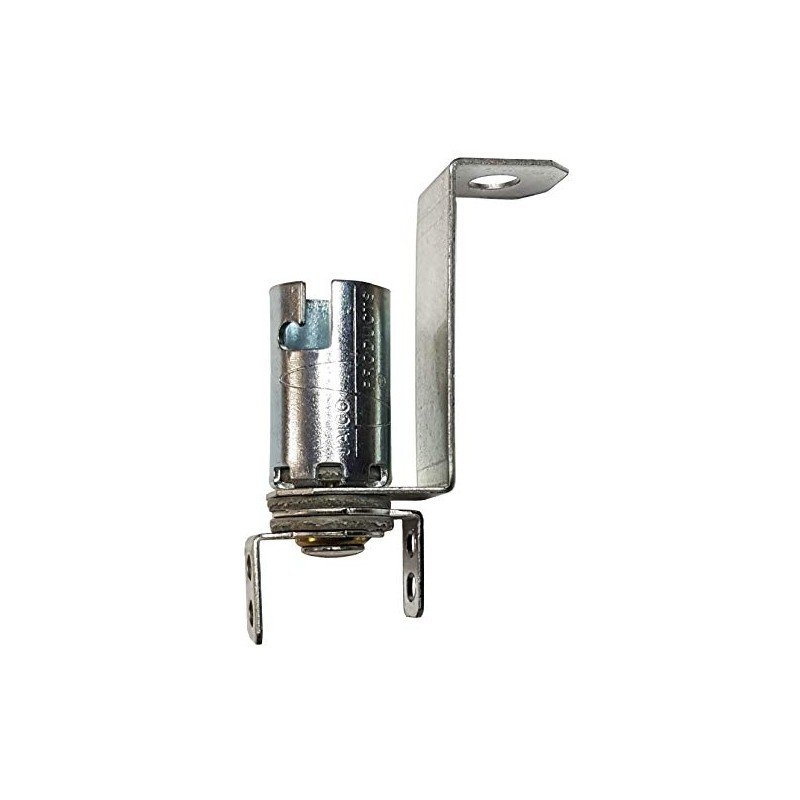 BA9s Bayonet Lamp Holder Bulb Socket, 1-1/8" Bracket for Bally