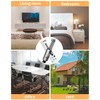 Door Stop - Heavy Duty Spring Loaded Step Down Push