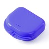 JMU Retainer Case with Vent Holes, Mouth Guard Case Dental