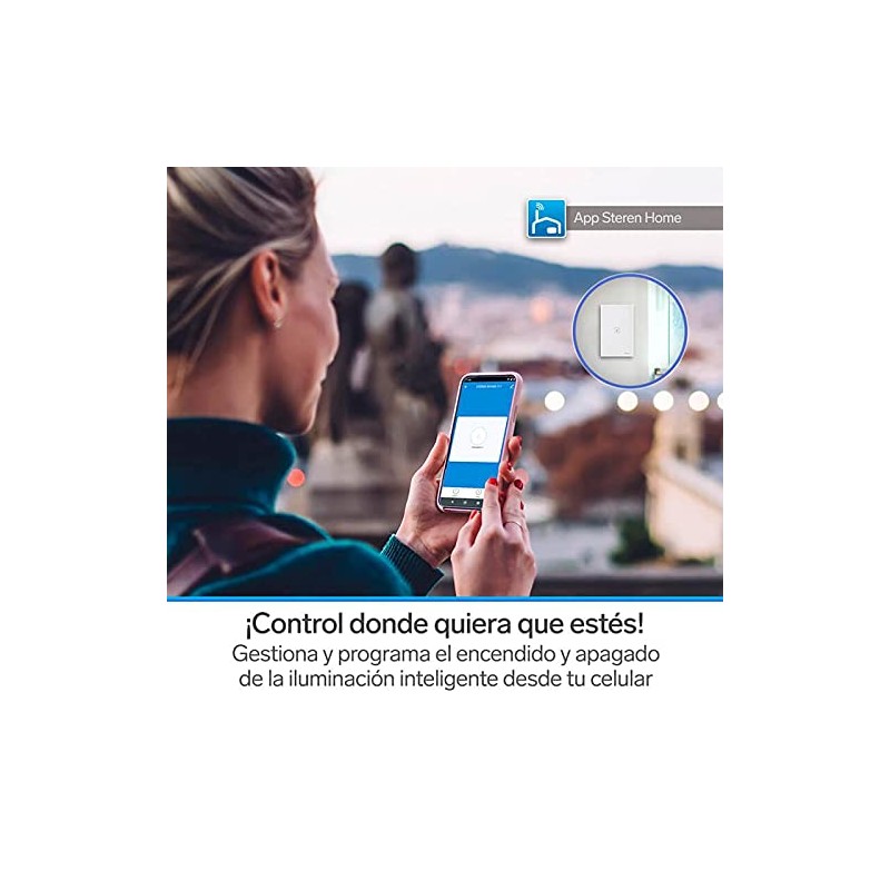 STEREN Apagador Wi-Fi* Touch