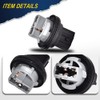 PIT66 2PCS Front Part Turn Signal Light Bub Plug Socket,