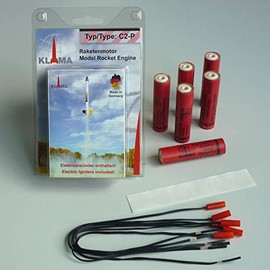 Rocket Propellant Kit C2-P with Electric Igniter (Pack of 6)